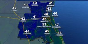 Chilly Weather and Freeze Warnings Persist in Florida, Georgia