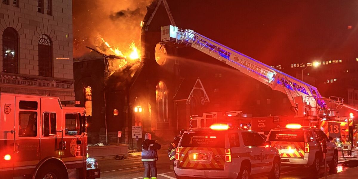 Indianapolis Landmark Wedding Venue Destroyed by Fire and Demolished after Christmas Eve