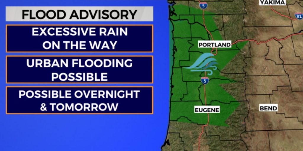 Oregon Weather Alert Heavy Rain Sparks Flood Warnings Through Sunday Night (1)