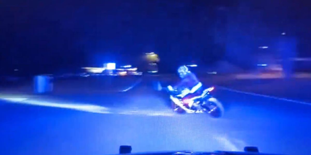 Santa on a Motorcycle Ditched FHP in High Speed Pursuit in Florida; Was Going 120 MPH in Citrus County