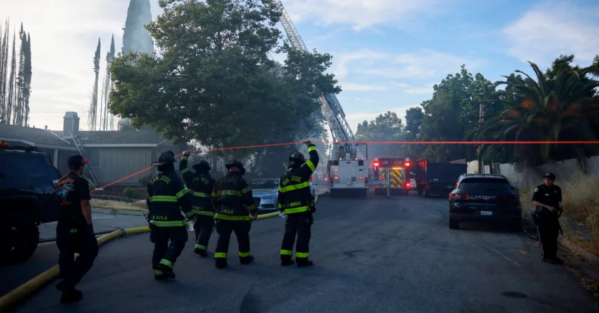 7 People Displaced After Overnight San Jose House Fire, Firefighters Respond Swiftly