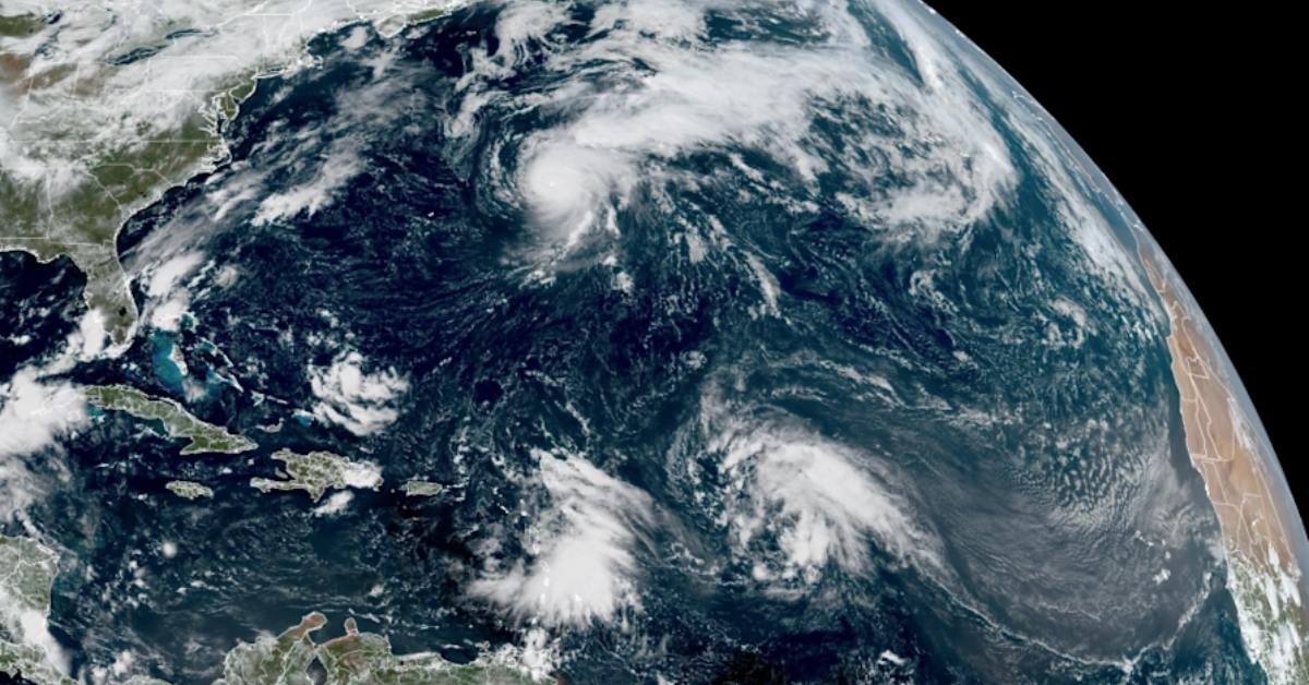 Showers and Thunderstorms Hit North Georgia as Tropical Storm Humberto Forms in the Atlantic