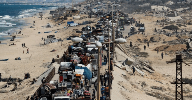 Satellite Images Reveal Huge Exodus in Northern Gaza as Israeli Ground Offensive Intensifies