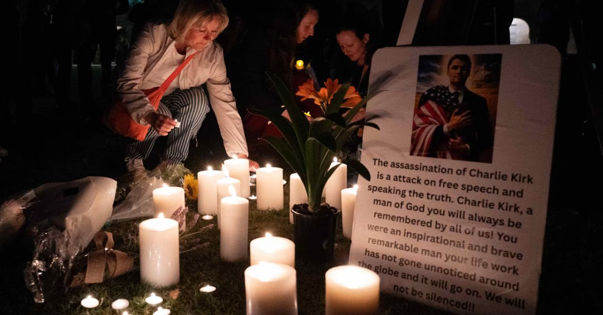 Candlelight Vigil in Redding Honors Charlie Kirk: A Community Comes Together