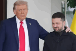 Local Church Honors Trump with Ukraine Flag Signed by Brave Soldiers